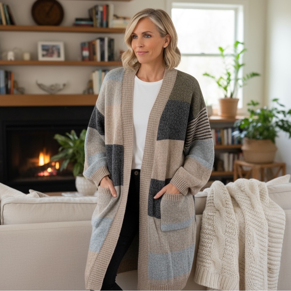 PETAL DEW open front cardigan S M L